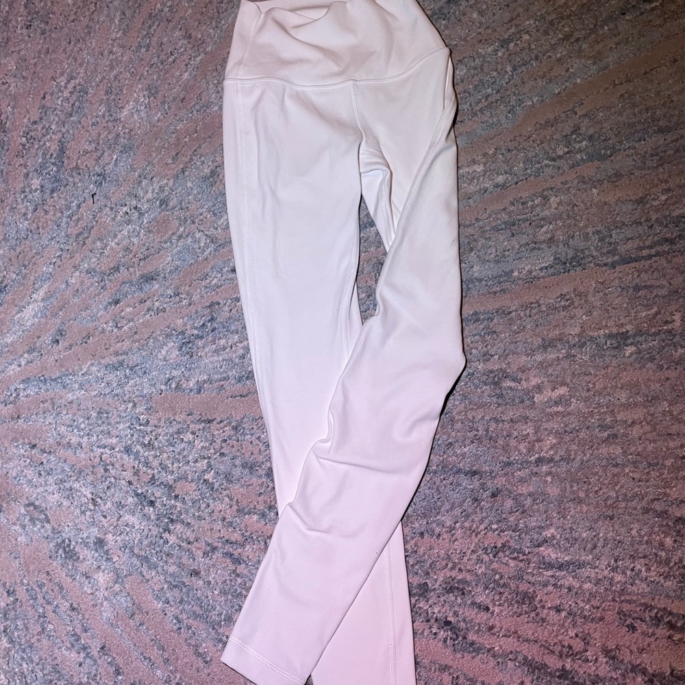LuLu Lemon White Leggings